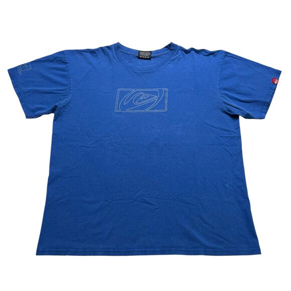 Vintage Quiksilver T-Shirt Men’s XL Blue Surf Skate Y2K Logo Tee Made in Mexico - Picture 2 of 11